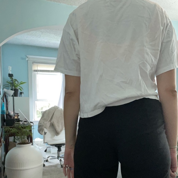 White Calvin Klein Tee - Picture 5 of 7